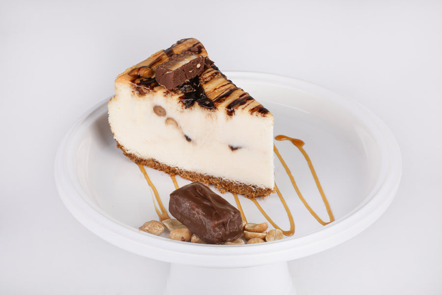 Snickers Cheesecake - Lucki's Gourmet