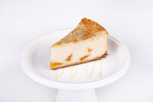 Peach Cobbler Cheesecake - Lucki's Gourmet