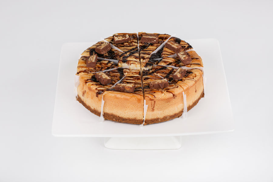 Snickers Cheesecake - Lucki's Gourmet