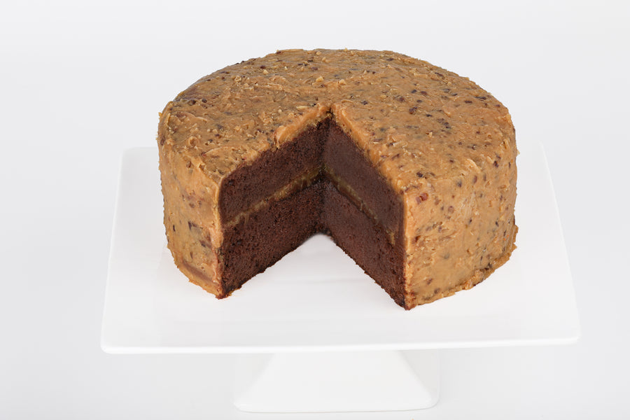 German Chocolate Cake - Lucki's Gourmet